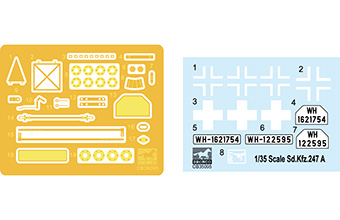 Сборная модель Sd.Kfz. 247 Ausf. A German armored command car