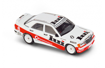 MERCEDES-BENZ 190E 2.3-16 "Commodore Lui" #8 Volker Weidler DTM (1986), white / red