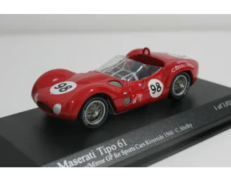 MASERATI Tipo 61 Birdcage No.98, Riverside, Shelby (1960)