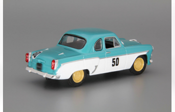 МОСКВИЧ 407 Купе (1962), Автолегенды СССР 231, белый / зеленый