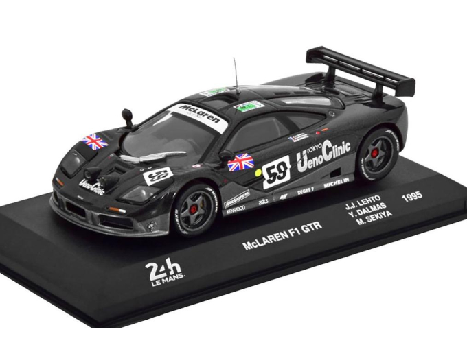 McLAREN F1 GTR №59 24h Le Mans Lehto/Dalmas/Sekiya (1995), black