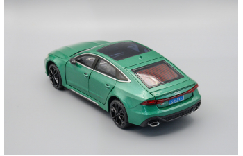 AUDI RS7, зелёный, 210х80 мм