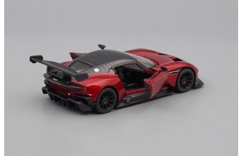 ASTON MARTIN Vulcan, cherry / black