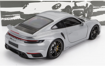 PORSCHE 911 992 Turbo S Coupe Sport Design 2021, Silver