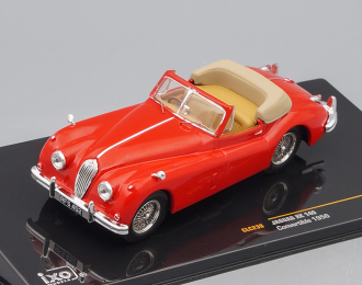 JAGUAR XK 140 Convertible (1956), red with beige interiors