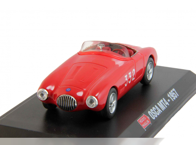 OSCA MT4 #332 (1957), red