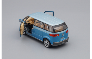 VOLKSWAGEN Microbus, light blue