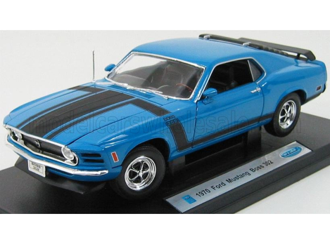 FORD Mustang Boss 302 (1970), blue/black