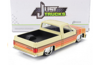 CHEVROLET C-10 Pick-up Custom 1985, Cream Brown Orange