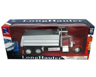 KENWORTH W900 грузовик самосвал (1979), красный