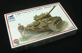 Сборная модель Легкий танк M-24 ‘Chaffee’ (British Army)