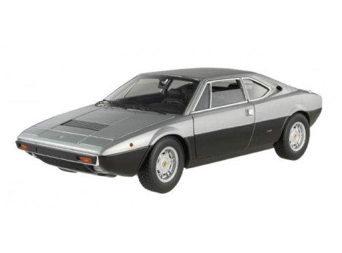 FERRARI 308 GT4, bicolor silver/black