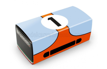 PORSCHE 917k 4.9l Team John Wyer Automotive Engineering №21 24h Le Mans (1970) Pedro Rodriguez - Leo Kinnunen, Light Blue Orange