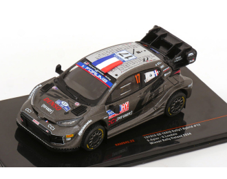 TOYOTA Yaris Gr Rally1 Team Toyota Gazoo Racing Wrt №17 Winner Rally Finland (2024) Sebastien Ogier - Vincent Landais, Grey