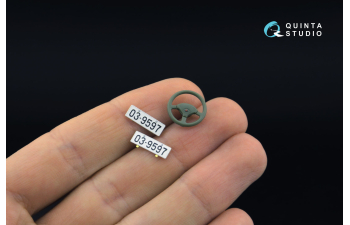 3D Декаль интерьера кабины JGSDF Light truck Mitsubishi Type 73 Shin (Trumpeter) (малая версия)