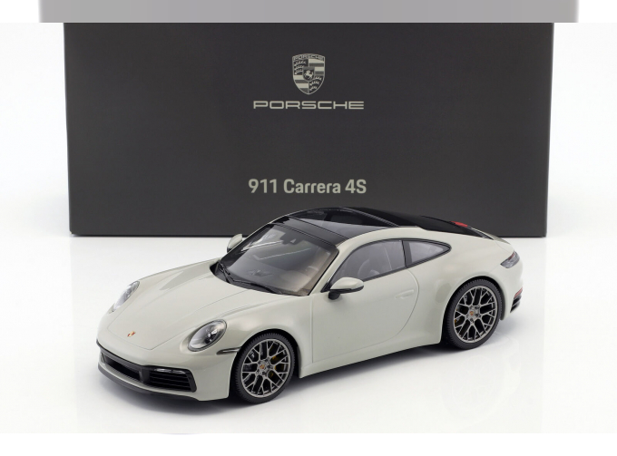 PORSCHE 911 (992) Carrera 4S (2019) light grey