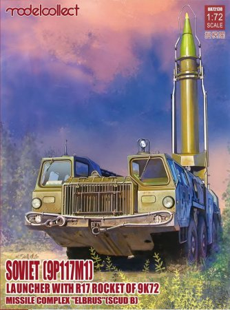 Сборная модель Soviet (9P117M1) Launcher with R17 Rocket of 9K72