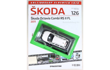 SKODA Octavia Combi RS II FL (2011), white