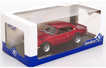 NISSAN Skyline (C10) Hakosuka (1970), red metallic