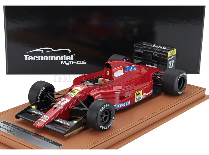 FERRARI F1 642 №27 Monaco Gp (1991) Alain Prost, Red Black