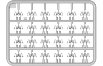 Сборная модель диорама - полевой ремонт немецкого танка - Курск 1943