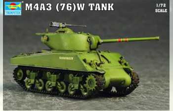 Сборная модель Американский танк M4A3 76(W) Sherman