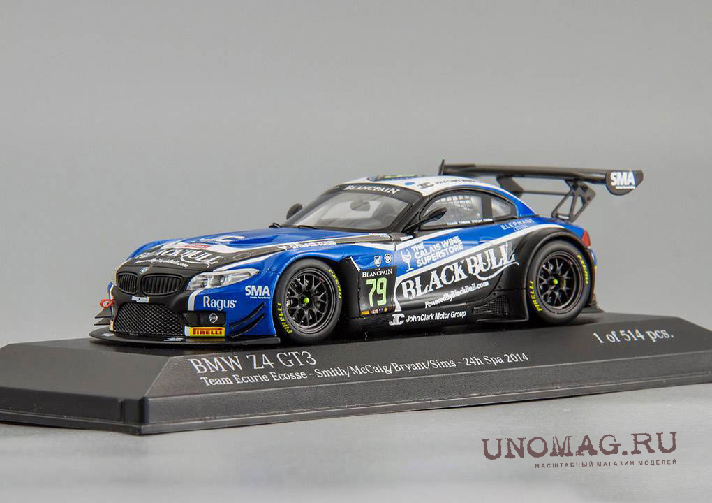 BMW Z4 GT3 - Team Ecurie Ecosse - Smith/McCaig/Bryant/Sims 24h Spa