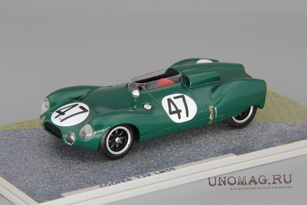 COOPER T39 #47 Le Mans (1955), green