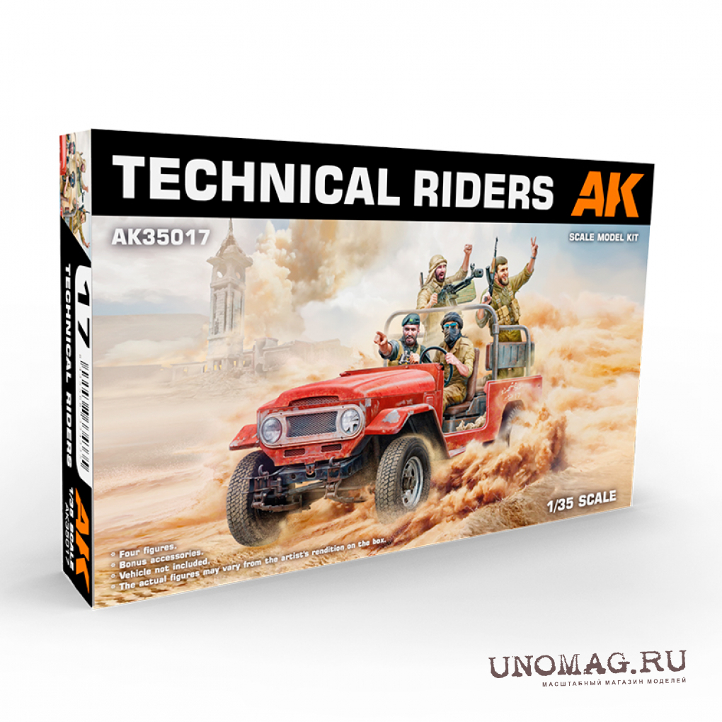 Сборная модель Экипаж боевых машин / Technical Riders