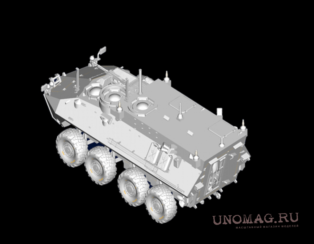 Сборная модель Канадская КШМ LAV-C2 (Command & Control)