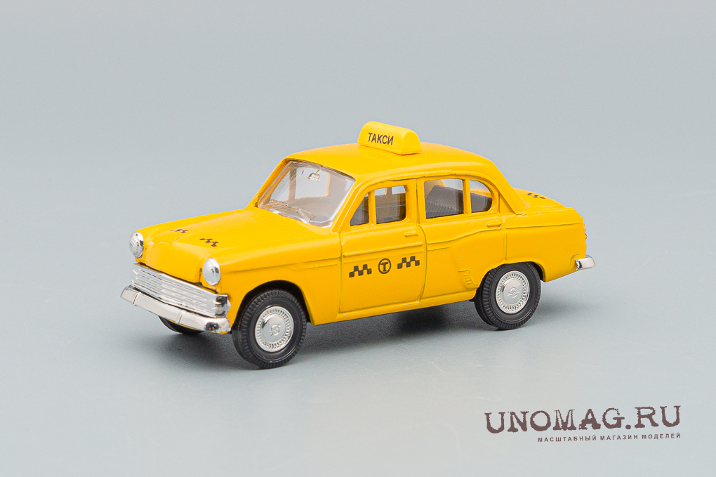 МОСКВИЧ 403 Такси с кронштейном, желтый