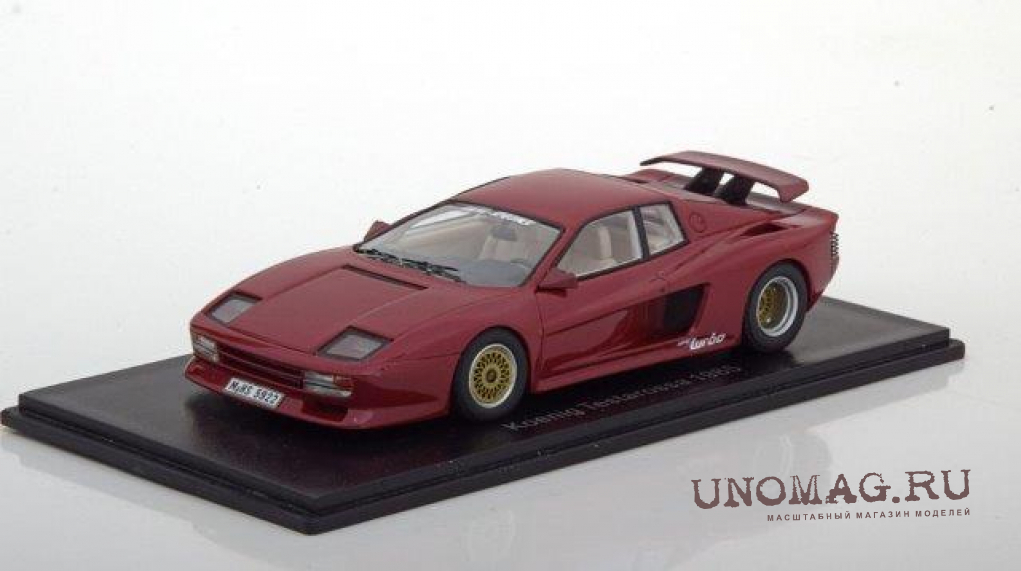 FERRARI Koenig Testarossa 1985 Metallic Red