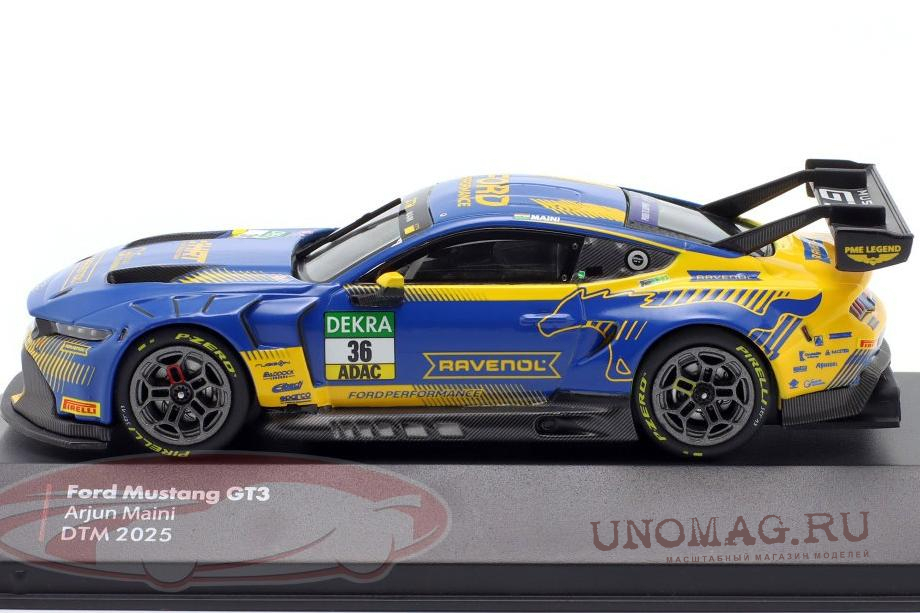 FORD Mustang GT3 №36 DTM Haupt Racing Team Arjun Maini (2025)