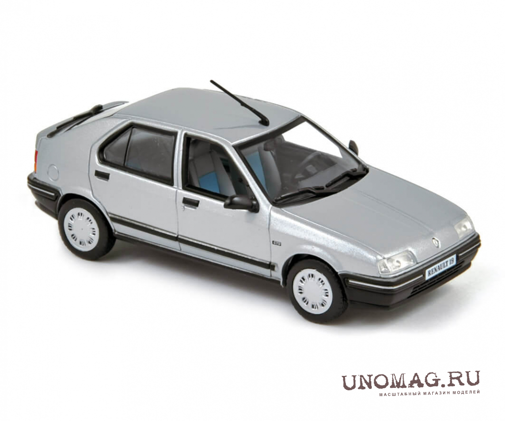 RENAULT 19 5-дверей 1988, silver