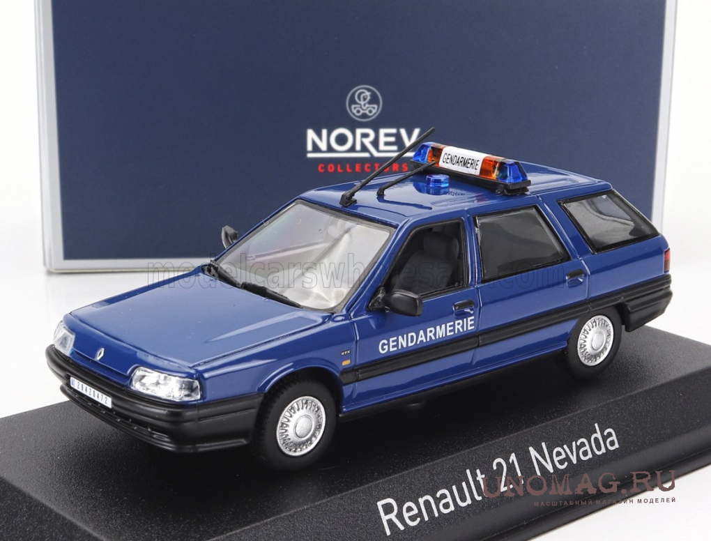 RENAULT R21 Nevada Sw Station Wagon Gendarmerie (1994), Blue