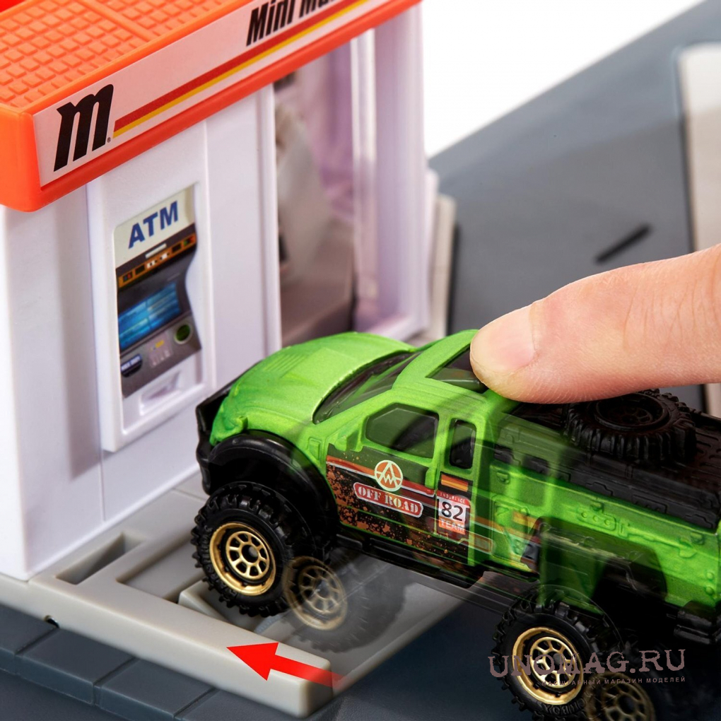 Игровой набор Matchbox Fuel Station