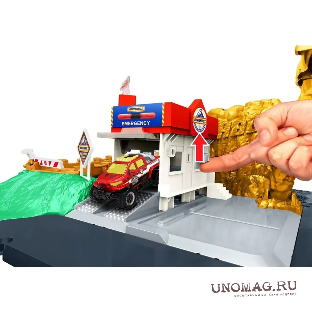 Игровой набор Matchbox Canyon Adventure Playset