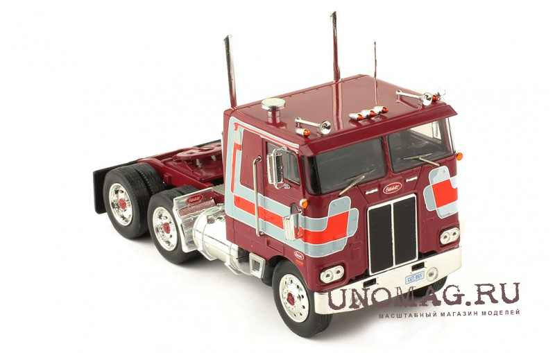 Camion Peterbilt 352 H 1979 Montfort IXO 1/43 - Miniature Publicitaire Zamak