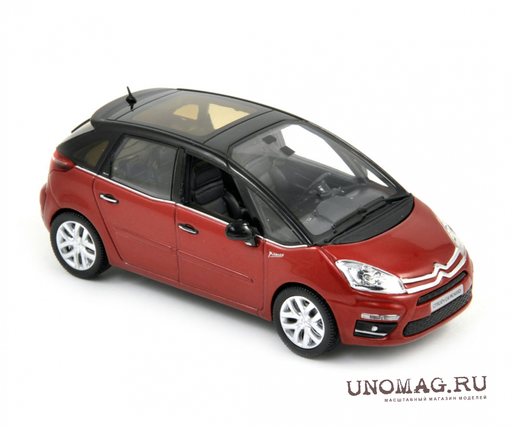 CITROEN C4 Picasso (facelift) 2011, Lucifer red with Onyx Black Roof