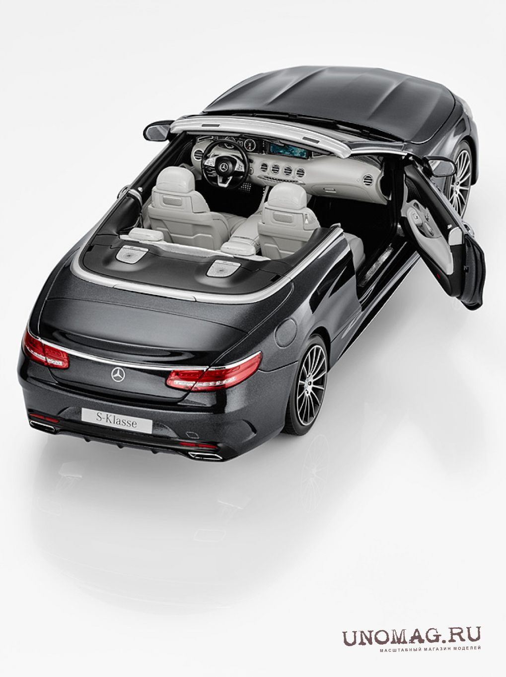 MERCEDES-BENZ S-class Cabriolet A217 W217 (2016), black