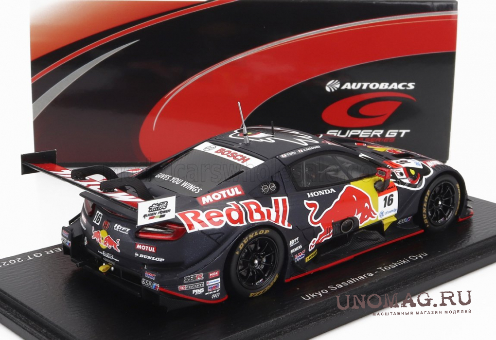 HONDA Nsx-gt Team Red Bull Mugen №16 Gt500 Class Super Gt (2022) U