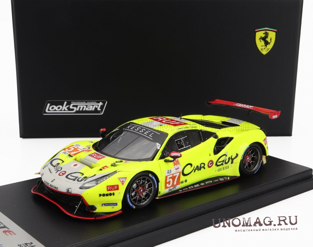 FERRARI 488 Gte Evo 3.9l Turbo V8 Team Kessel Racing №57 24h Le Mans (