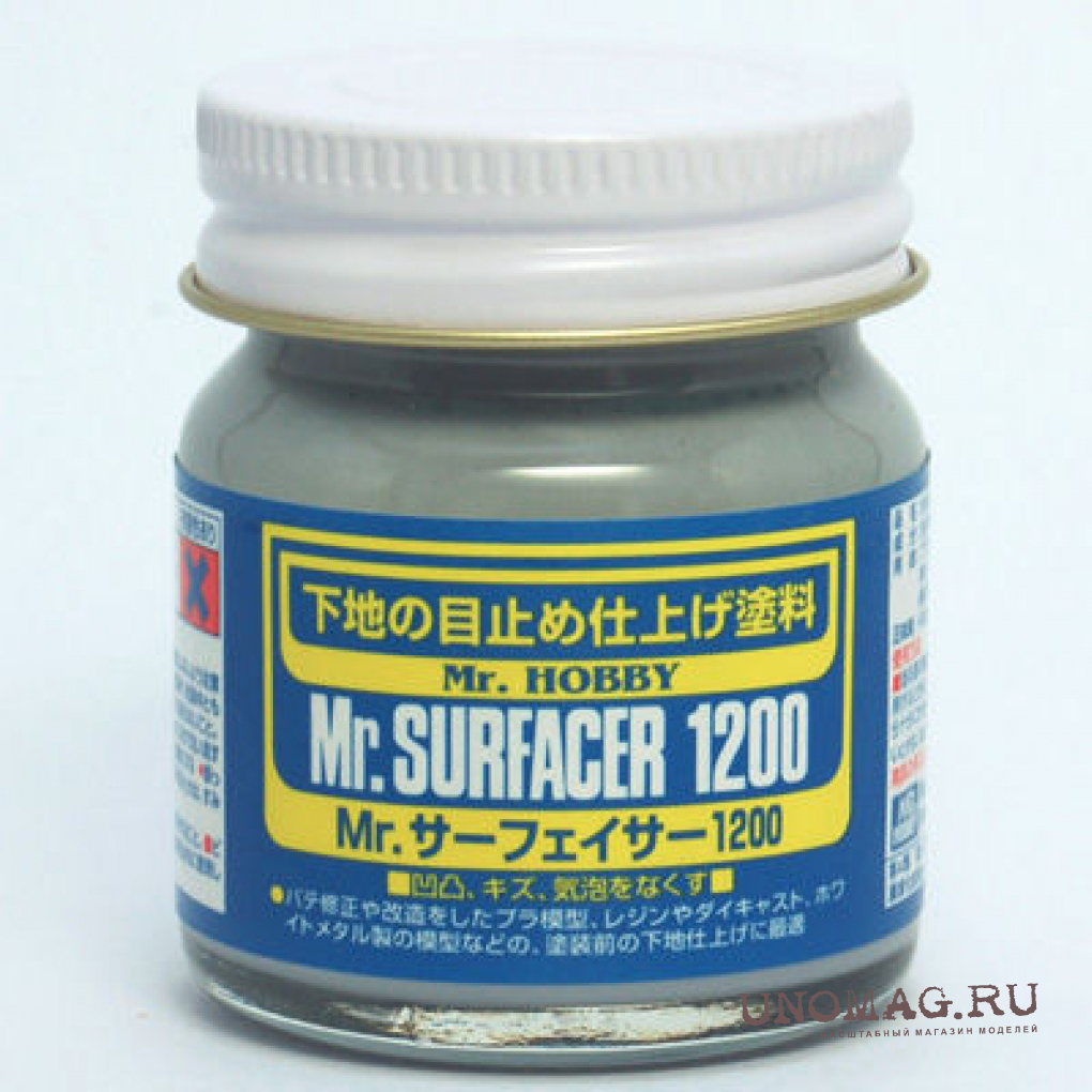 1200 40. SF-286 GUNZE Sangyo. Грунтовка для моделей. Грунтовка для моделей из пластмассы. Грунтовка для моделей 128.