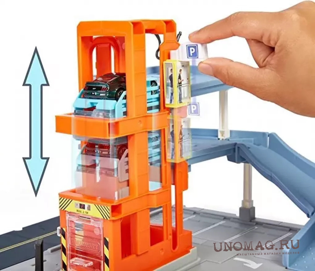 Игровой набор Гараж Action Drivers Parking Garage Playset