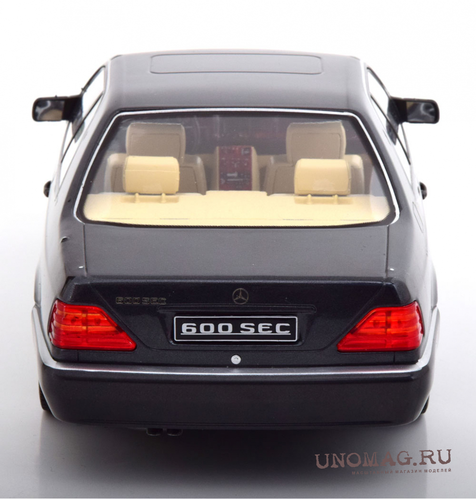 MERCEDES-BENZ 600 SEC C140 (1992), anthracit