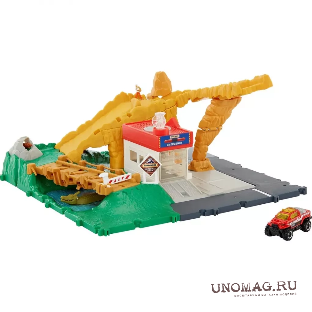 Игровой набор Matchbox Canyon Adventure Playset