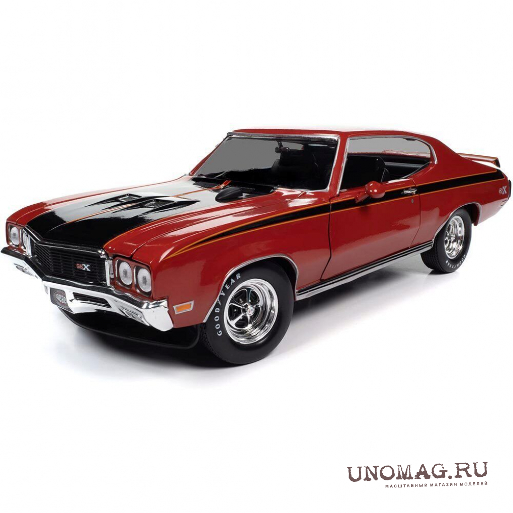 BUICK GSX (1972), red black