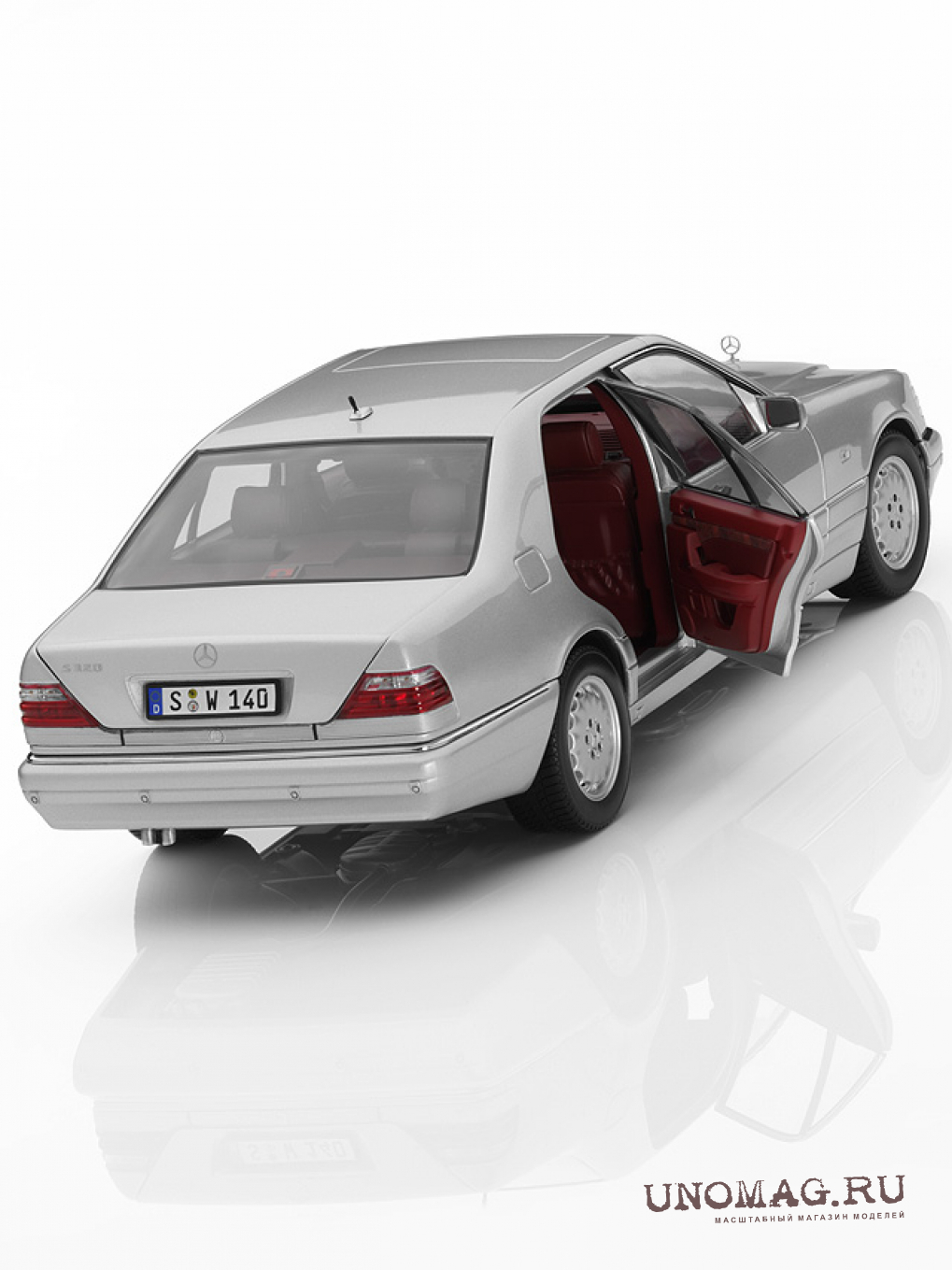 MERCEDES-BENZ S320 W140 (1994-1998), brilliant silver