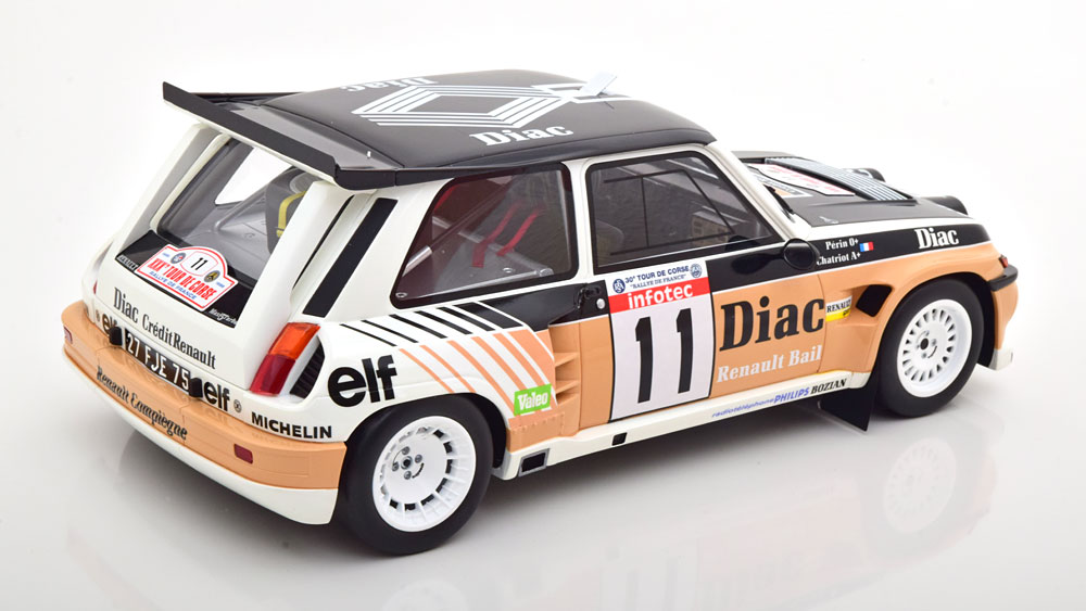 RENAULT 5 MAXI TURBO 11 TOUR DE CORSE 1986 CHATRIOT PERIN OTTOMOBILE