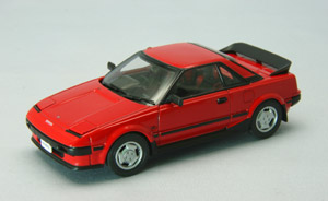 TOYOTA MR-2 AW11 (1984), red